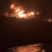 Strait of Hormuz supertanker explosion