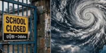 Khordha school closure Cyclone Arnab