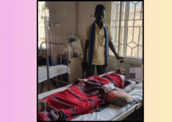 Malkangiri bear attack fight