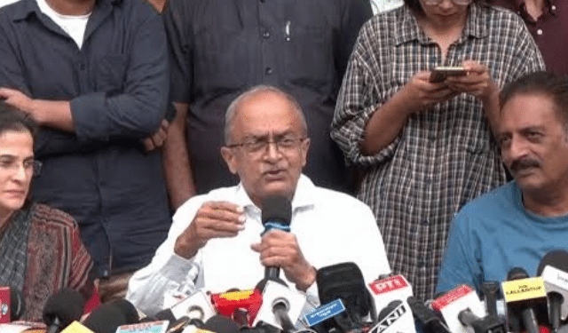 Prashant Bhushan Regime Change Remarks