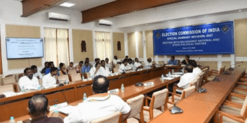 Tamil Nadu electoral roll meeting walkout