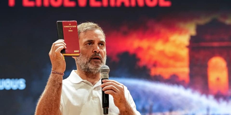 'Gyanesh Kumar Won't Survive as CEC': Rahul Gandhi Hints at Big Reveal; BJP Slams INDIA Bloc's 'Mock Parliament' as Drama