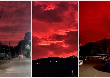 Blood-Red Skies Reported Over Chhattisgarh as Remnants of Cyclone Arnab Push Inland; Scientists Urge Caution
