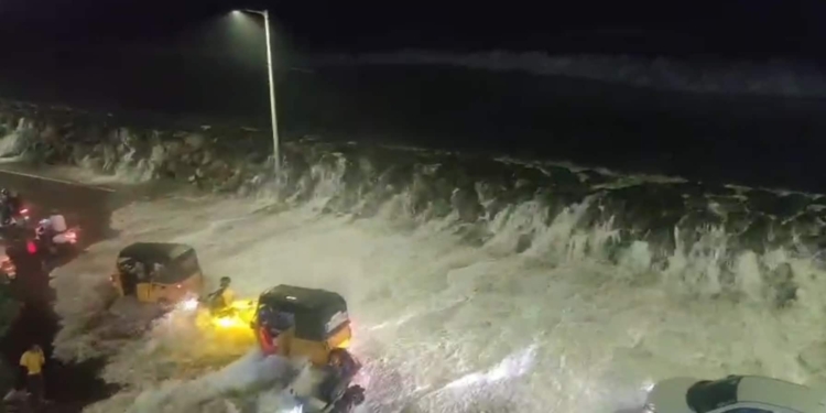 Cyclone Arnab Landfall Andhra