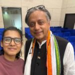 ​'Manifest Courage': Shashi Tharoor Praises Student Activist Neha Bora Following INDIA Bloc's Delhi March