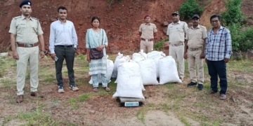 Kalimela police ganja seizure