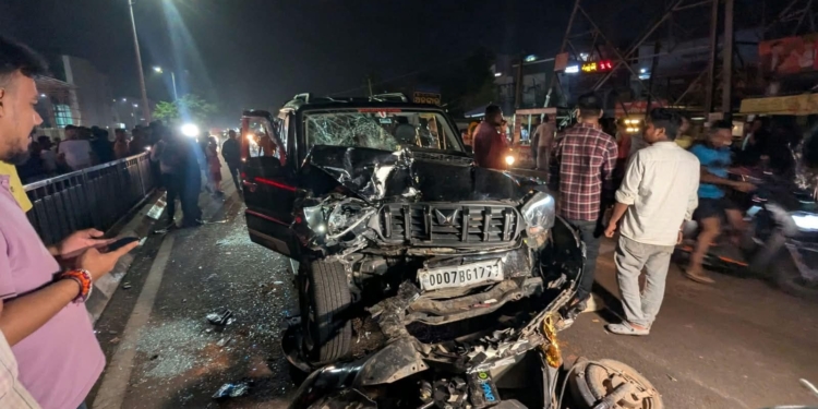 Bhubaneswar Scorpio accident 2026