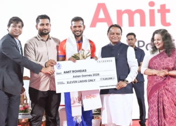 Odisha felicitates Indian hockey teams