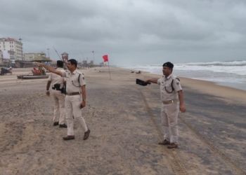 Cyclone Arnab Puri police alert