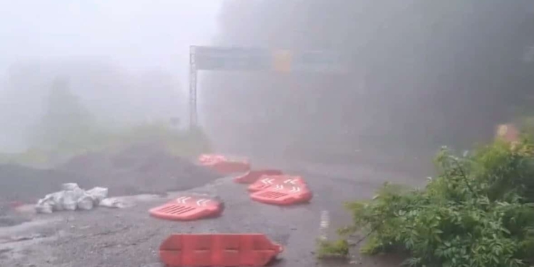 Kalinga Ghati fresh landslide