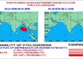 Cyclonic Circulation Strengthens Over Bay of Bengal; Odisha Braces for Worsening Sea Conditions
