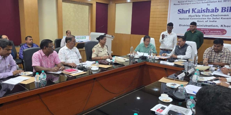 Safai Karamchari welfare review Khordha