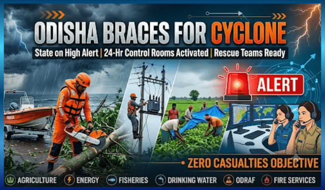 Odisha cyclone preparedness 2026