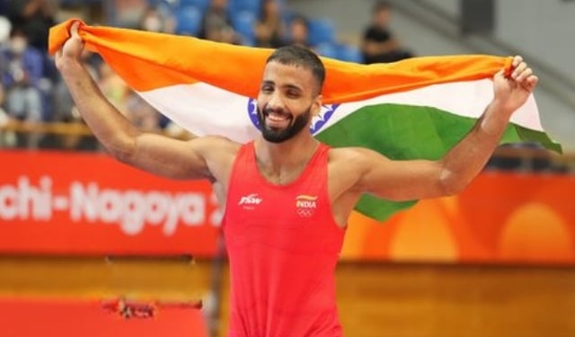 Sujeet Kalkal Asian Games gold