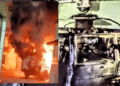 Udala hospital ambulance oxygen cylinder blast
