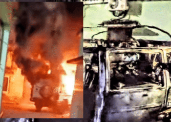 Udala hospital ambulance oxygen cylinder blast