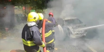 Bhubaneswar car fire