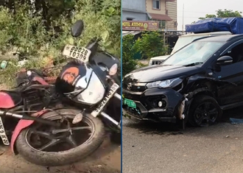 Puri Bypass car accident