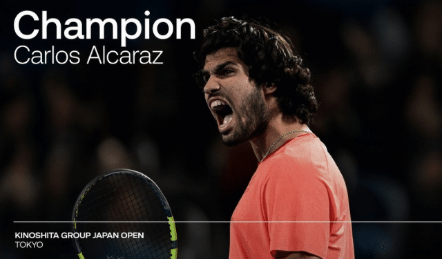 Carlos Alcaraz Japan Open 2026