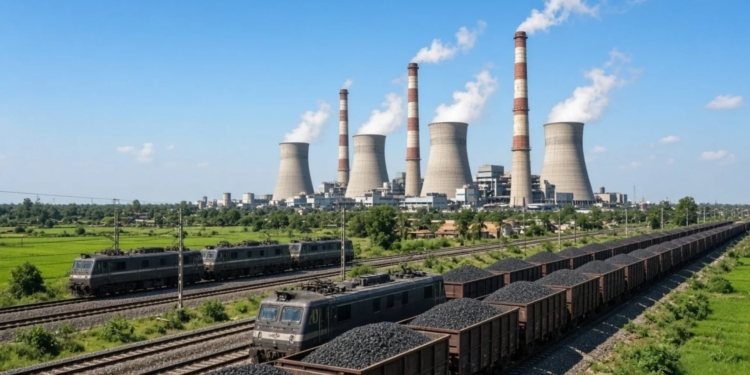 Indian Railways coal loading