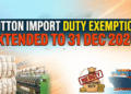 Customs Duty Exemption on Cotton Imports