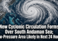 New Cyclonic Circulation Forms in South Andaman Sea; Low-Pressure System Likely Within 24 Hours