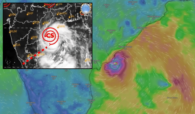 Cyclone Arnab landfall 2026