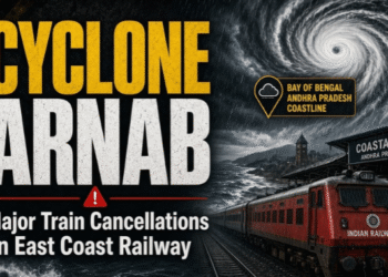 Cyclone Arnab train cancellations