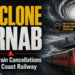 Cyclone Arnab train cancellations