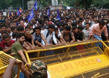 Delhi Police FIRs protests
