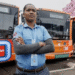Odisha’s first woman electric bus driver