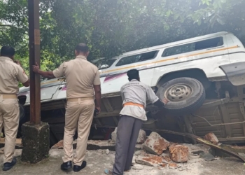 Dhauli road accident
