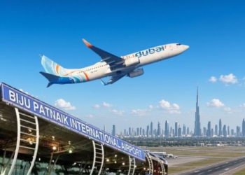Bhubaneswar-Dubai flight