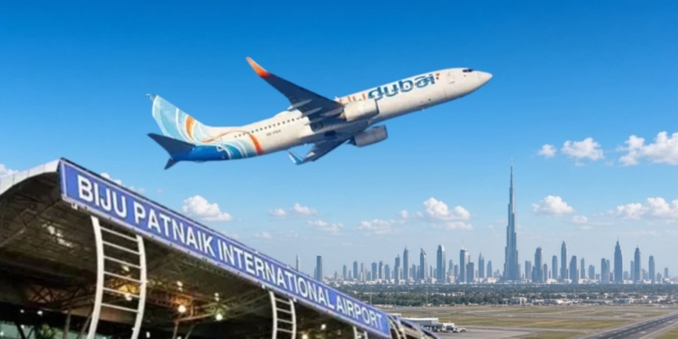 Bhubaneswar-Dubai flight