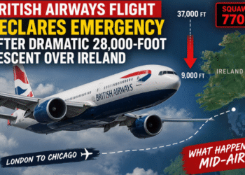 British Airways emergency descent