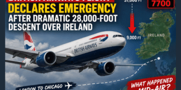British Airways emergency descent
