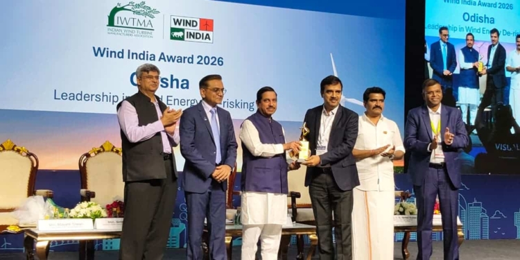 Odisha Wind India 2026 Award