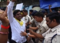 Kalinga Sena Gheraos OCAC Office Over Alleged CCTV Tender Scam