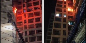Palghar building fire