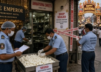 Bhubaneswar food safety raid