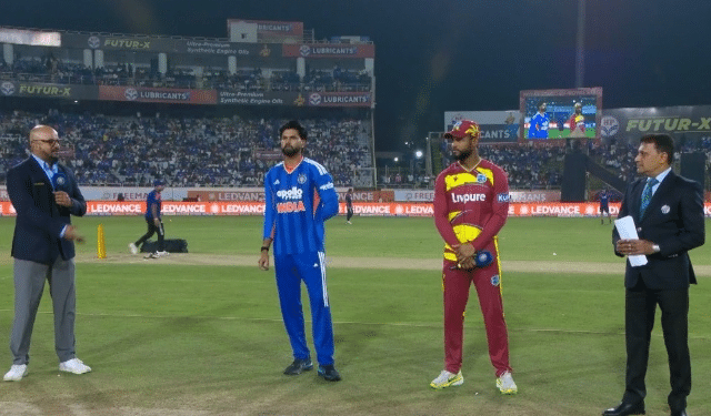 India vs West Indies 2nd T20I Ranchi toss
