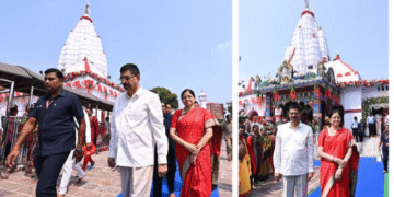 Odisha Governor Maa Samaleswari temple visit