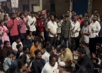 Hyderabad Durga immersion egg incident