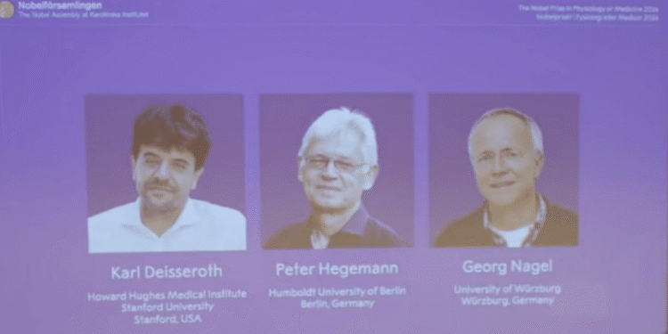 2026 Nobel Prize in Medicine optogenetics