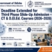Odisha CT D.El.Ed admission extension