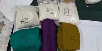 DRI crystal meth seizure train passenger