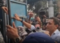 Imran Khan detained Mumbai protest