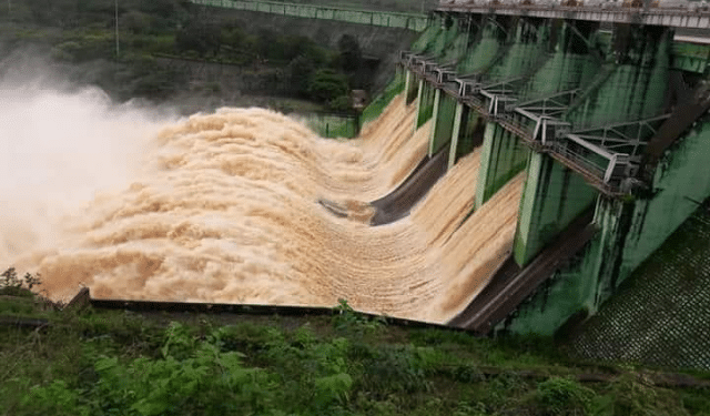 Indravati Reservoir gates opened