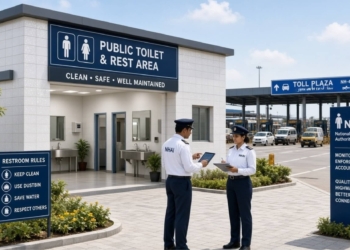 NHAI toll toilet cleanliness
