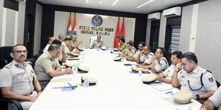 Odisha Police review meeting